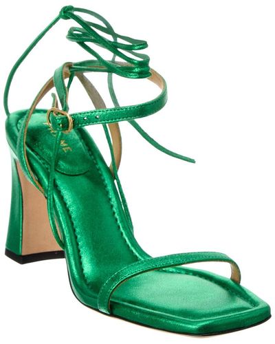 FRAME Le Ramona Leather Sandal - Green
