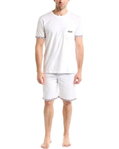 Moschino Pyjama Set - White