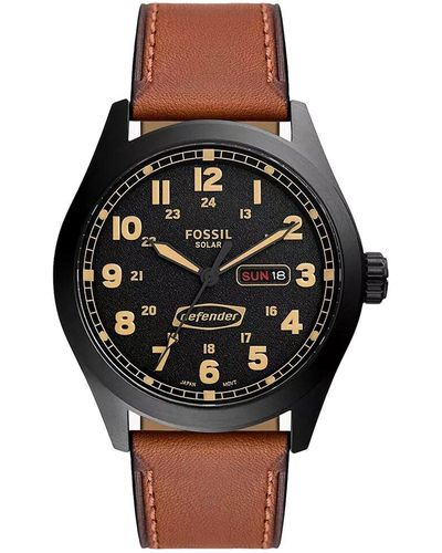 Fossil Defender Watch - Black