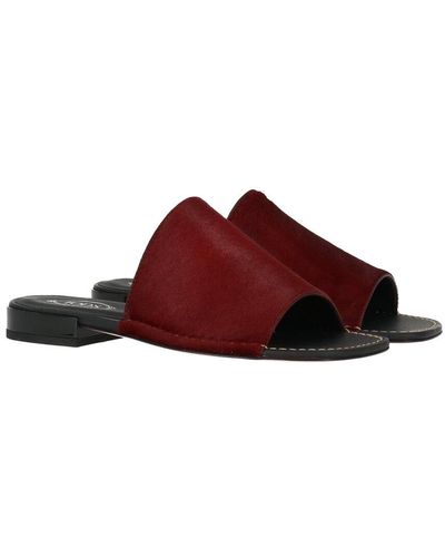 Tod's Leather Sandal - Red