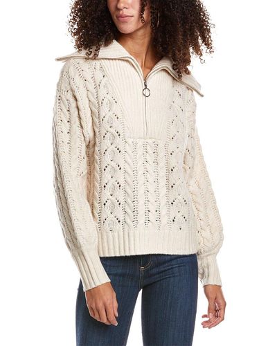 DH New York Finley Wool & Cashmere-blend Pullover - White