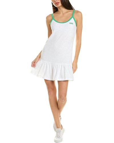 Sol Angeles Loop Terry Tennis Mini Dress - White