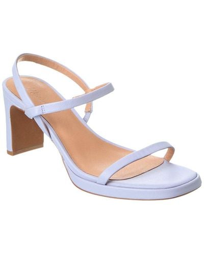 Madewell Leather Slingback Sandal - White