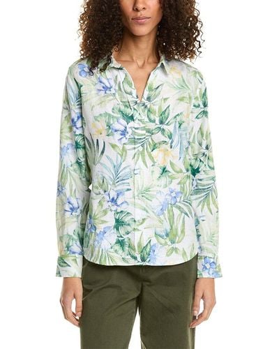 Tommy Bahama Tropical Retreat Linen Shirt - Green