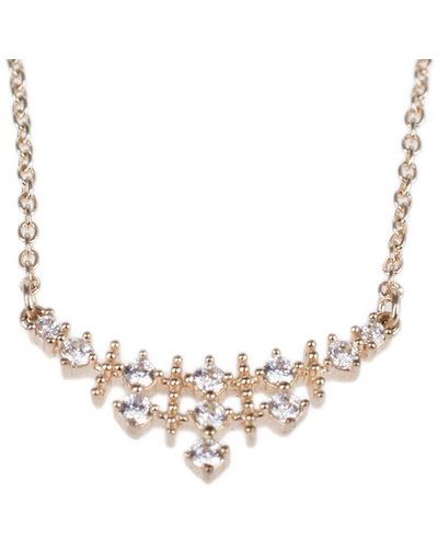 CZ by Kenneth Jay Lane Necklace - Metallic