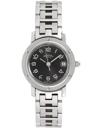 Hermès Hermès Clipper Watch, Circa 2000s - Metallic