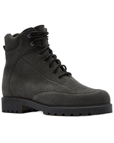 La Canadienne Lucky Suede Boot - Black