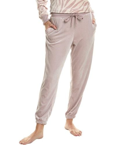 Donna Karan Sleepwear Sleep Jogger Pant - Natural