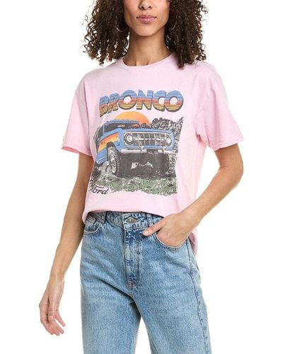 Junk Food Relaxed Fit Graphic T-shirt - Blue