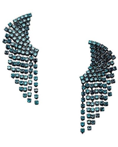 Elizabeth Cole Chandelier Earrings - Blue
