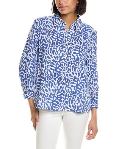 HIHO Shade Linen Shirt - Blue
