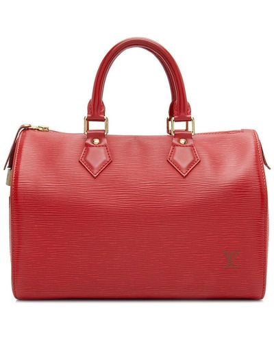 Louis Vuitton Epi Leather Speedy 25 (Authentic Pre-Owned) - Red