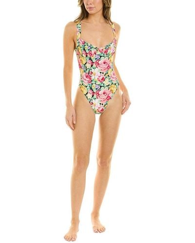 WeWoreWhat Ruched Cup One-piece - White