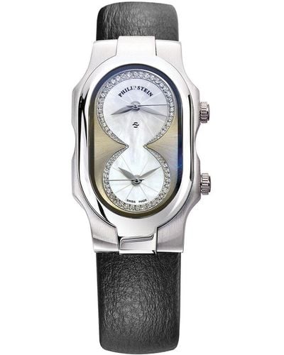 Philip Stein Swiss Signature Diamond Watch - Gray
