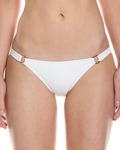 Melissa Odabash Montenegro Bikini Bottom - White