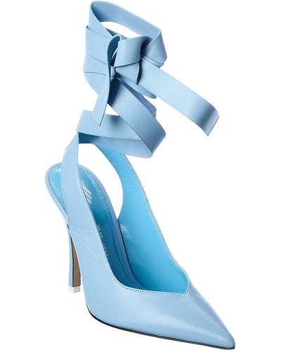 the attico blue heels