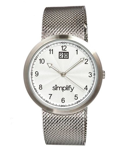 Simplify The 1900 Watch - Grey