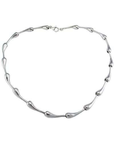 Non-Branded Silver Necklace - White