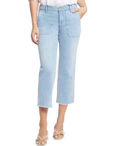 NYDJ Piper Mojave Relaxed Crop Jean - Blue