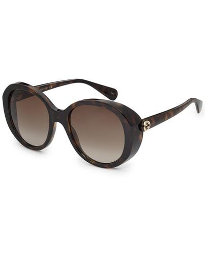 Gucci Fashion 55mm Sunglasses - Brown