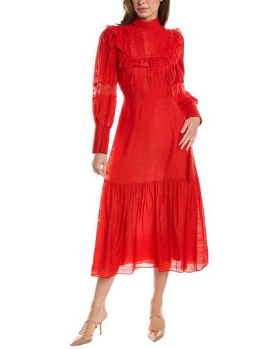 Hunter Bell Yeardley Maxi Dress - Red