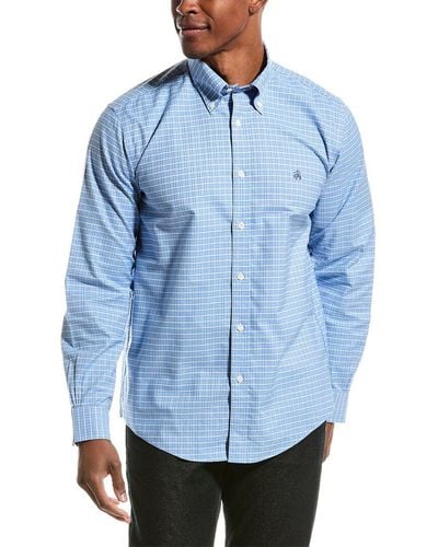Brooks Brothers Oxford Regular Fit Shirt - Blue