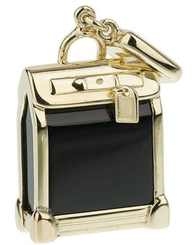 Louis Vuitton 18K Onyx Steamer Bag Pendant (Authentic Pre-Owned) - Multicolour