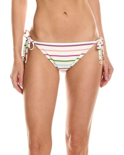 Kate Spade String Bikini Bottom - White
