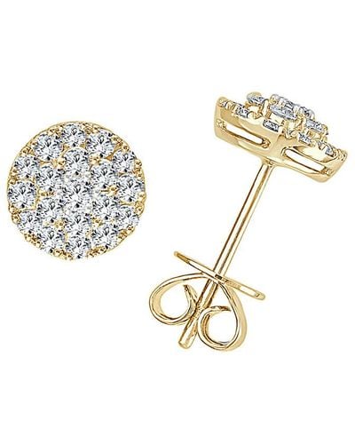 Sabrina Designs 14k 0.70 Ct. Tw. Diamond Earrings - Metallic