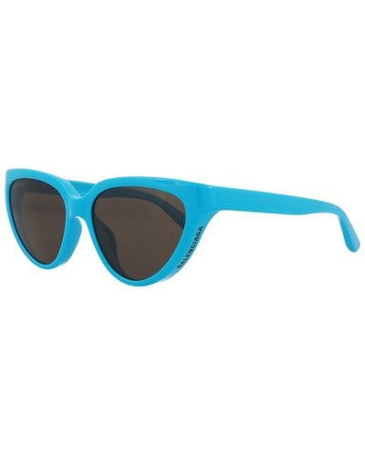 Balenciaga Bb0149s 56mm Sunglasses - Blue