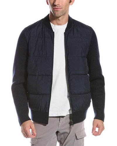 Ted Baker Spores Quilted Jacket - Blue