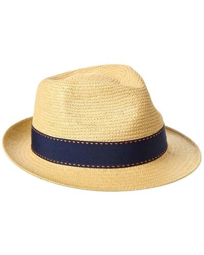 Robert Graham Eterio Crocheted Panama Hat - Blue