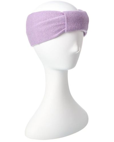 Portolano Cashmere Headband - Purple