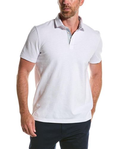 Ted Baker Monlaco Regular Fit Polo Shirt - White
