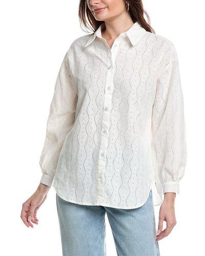 ANNA KAY Lace Shirt - White