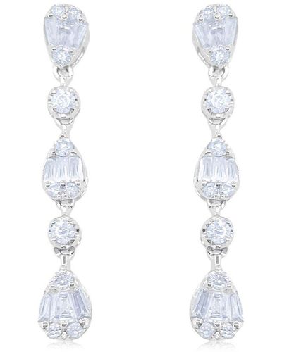 Meira T 14k 0.45 Ct. Tw. Diamond Drop Earrings - White