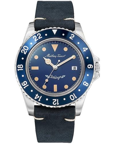 Mathey-Tissot Vintage Watch - Blue