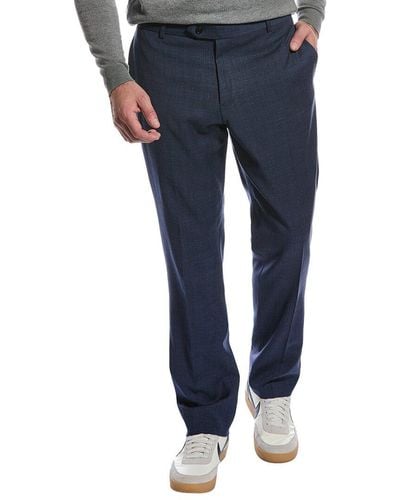 Brooks Brothers Classic Wool-blend Pant - Blue