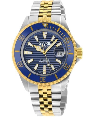 Gevril 48913 West Village stainless steel bracelet+handmade... for  Rs.75,135 for sale from a Private Seller on Chrono24