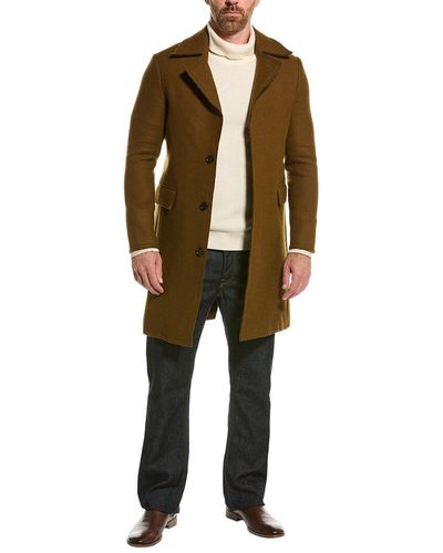 All saints meade hot sale torto coat