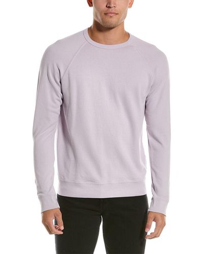 Vince Garment Dye Sweatshirt - Purple