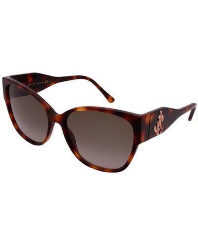 Jimmy Choo Shay/s 58mm Sunglasses - Brown
