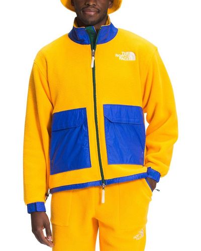 The North Face Colorblocked Fleece Jacket - Yellow