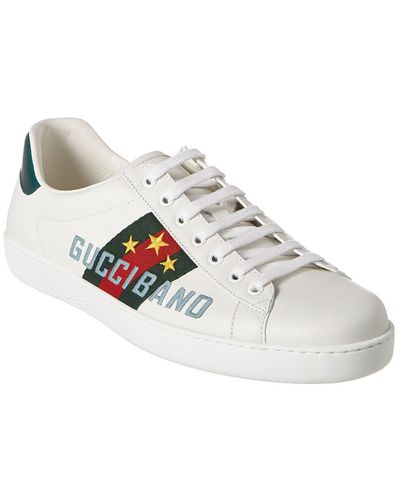 Gucci Band Ace Leather Sneaker - Multicolor