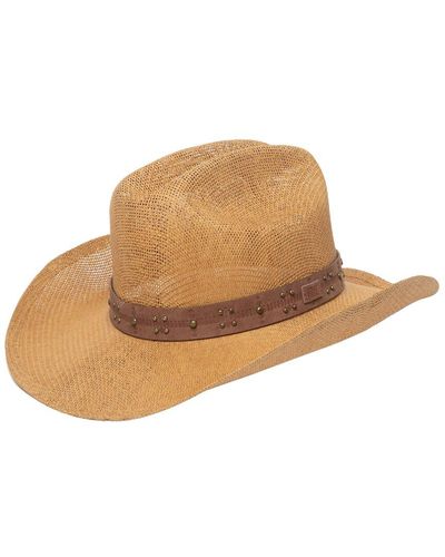 Frye Wilson Creek Cowboy Hat - Natural