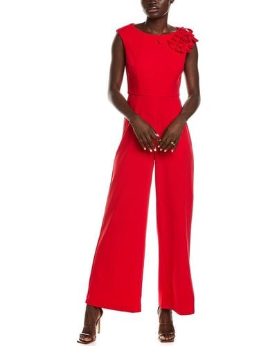 Donna Ricco Jumpsuit - Red