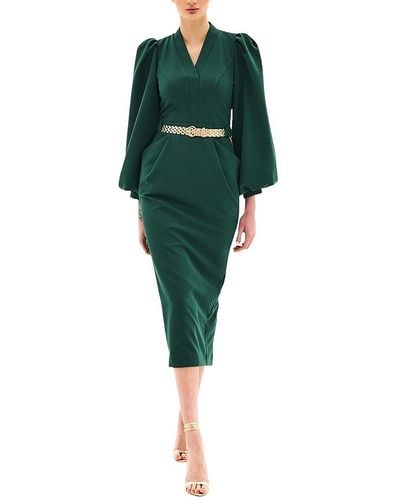 BGL Midi Dress - Green