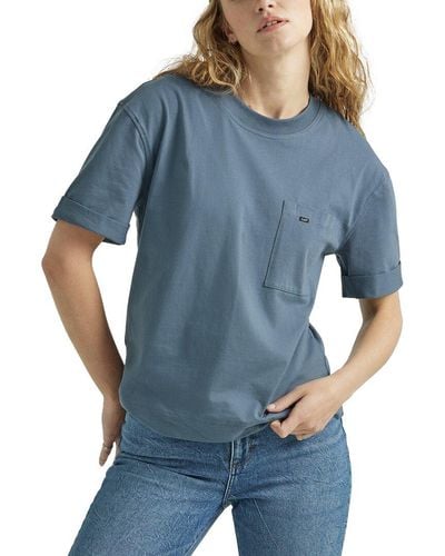 Lee Jeans Utility Pocket T-shirt - Blue