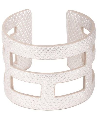 Saachi Cuff Bracelet - White