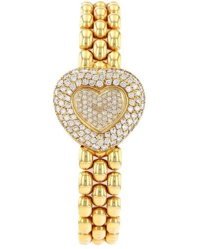 Chopard Happy Diamonds Diamond Watch Circa 2000S (Authentic Pre-Owned) - Metallic